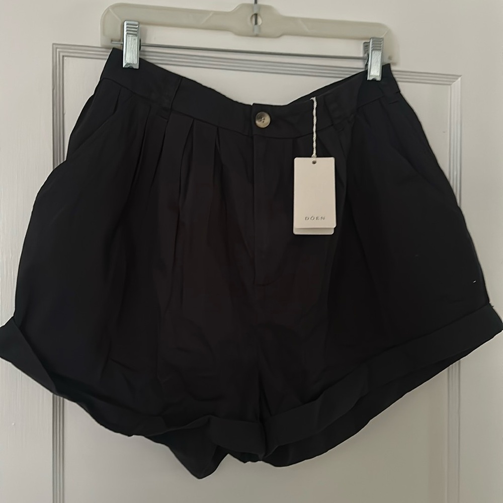 Doen Paige Short Black Sz 10